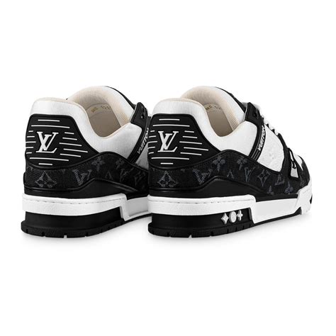 lv trainers black|louis vuitton trainers sale.